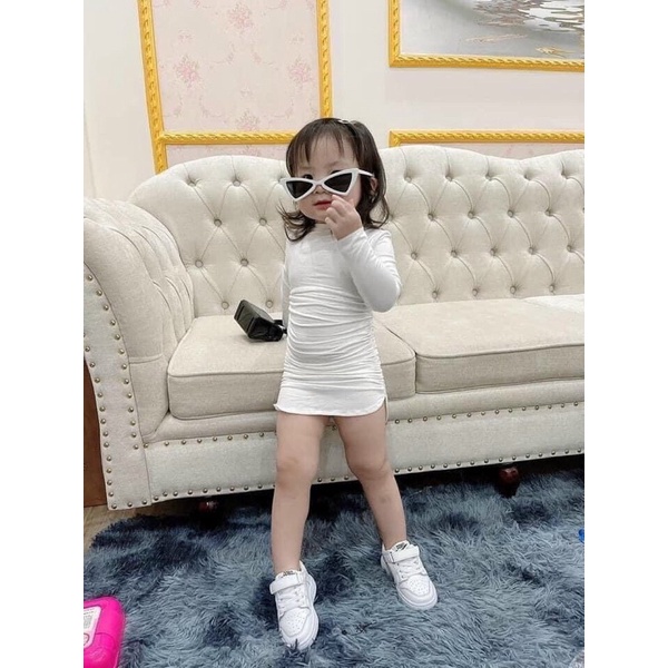 váy body chất len tăm cho bé 10-18kg