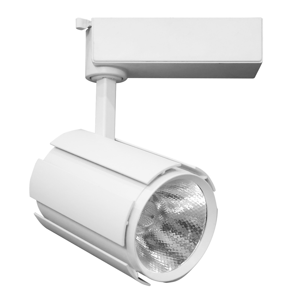 Đèn LED rọi ray 2 lớp 10W 20W thân trắng, đèn trang trí gia đình, cửa hàng, Bảo hành chính hãng TLC Lighting