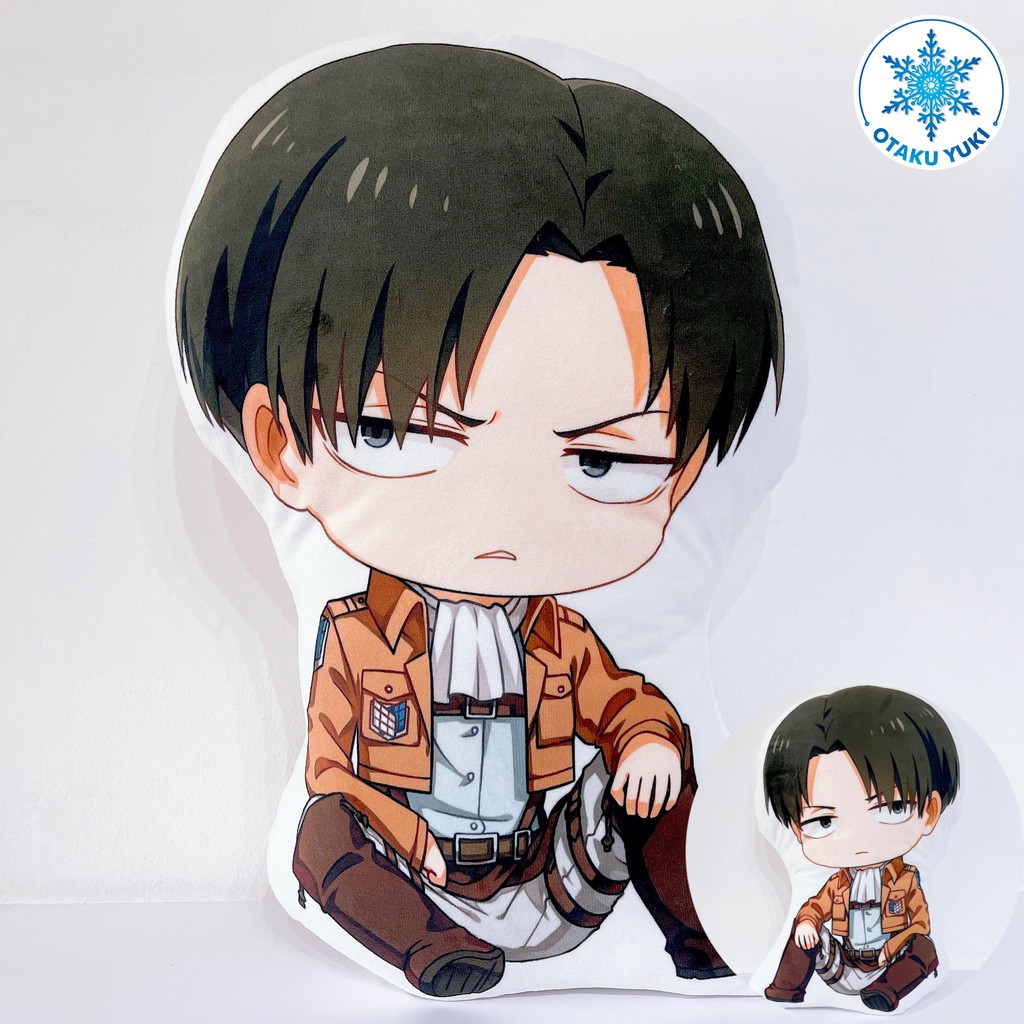 Nhồi Bông Levi Attack On Titan Levi Ackerman - In 2 Mặt Khác Nhau