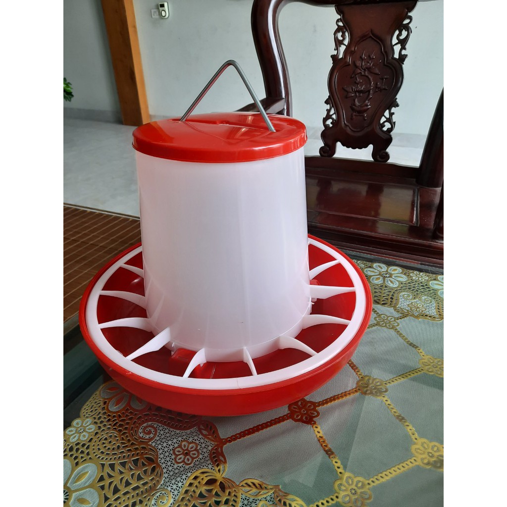 Máng ăn chống bới cho gà, vịt