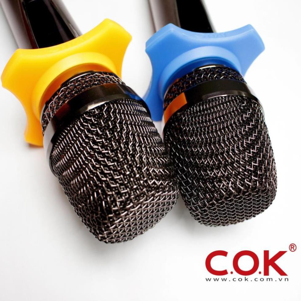 Micro không dây COK ST-08 (100 kênh UHF) CHÍNH HÃNG - BH 12 tháng - Micro Chuyên Dành Cho Mọi Loa Kéo Và Âm Ly