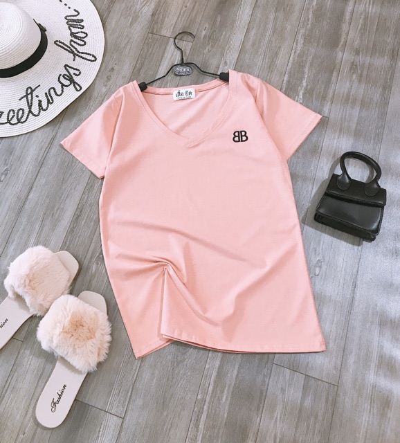 ÁO THUN THÁI CỔ TIM [ Hàng có sẵn ] | BigBuy360 - bigbuy360.vn