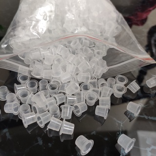 Túi 1000 hũ nhựa size 11*10mm đựng mực xăm