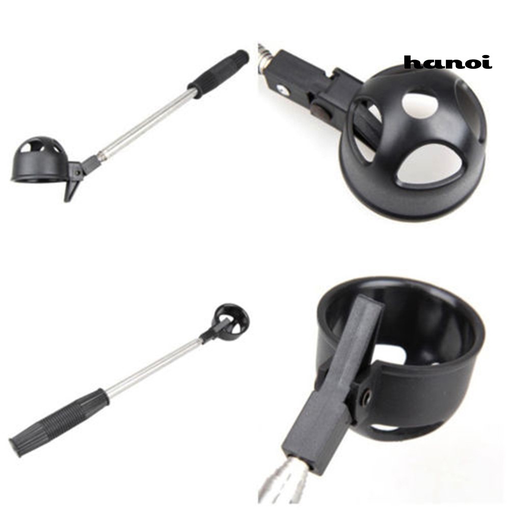 [QL]Portable Stainless Steel Shaft Telescopic Golf Ball Pick Up Retriever Scoop