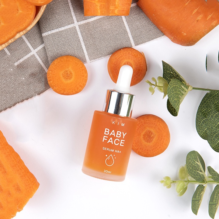 SERUM KIM BABY FACE HA+ Tinh chất truyền trắng sạch mụn, mờ nám, căng bóng da