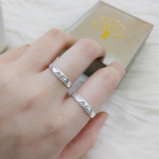 [Đồng giá ] Nhẫn đôi bạc ta