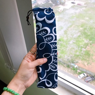 Túi vải đựng bút, đũa nhỏ, bàn chải, đồ handmade