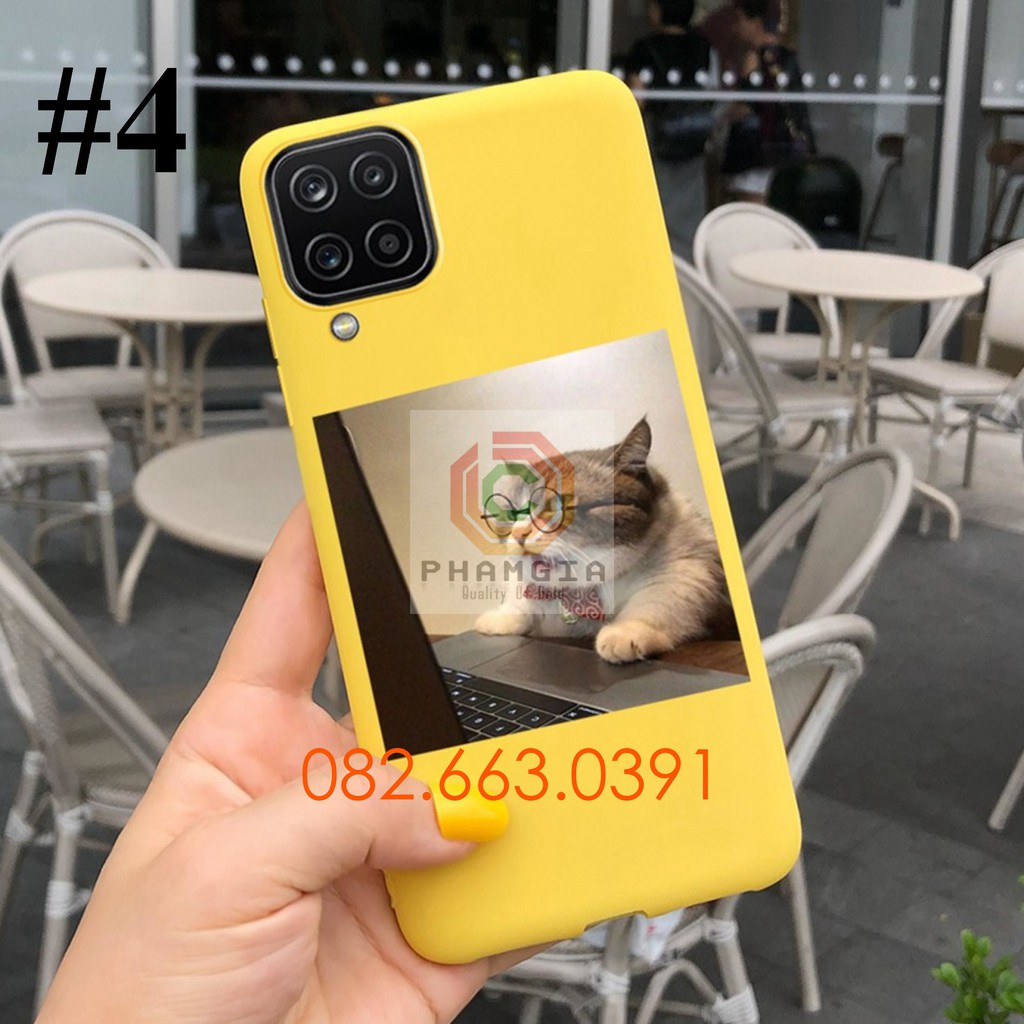Ốp lưng Samsung A12 / A22 dẻo in hình thú cưng siêu dễ thương