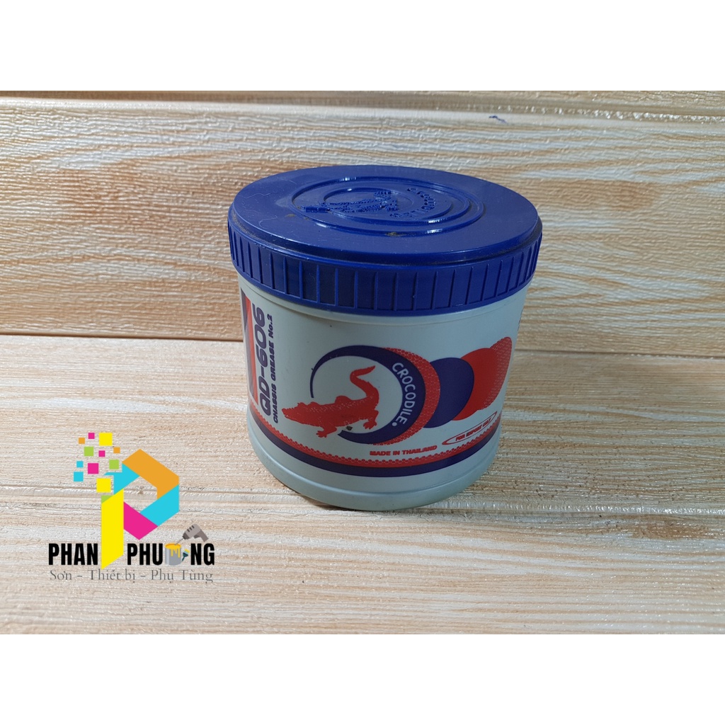 MỠ BÔI TRƠN CROCCODILE QD 606 NO.2  - MỠ BÒ CÁ SẤU - 500G CAO CẤP