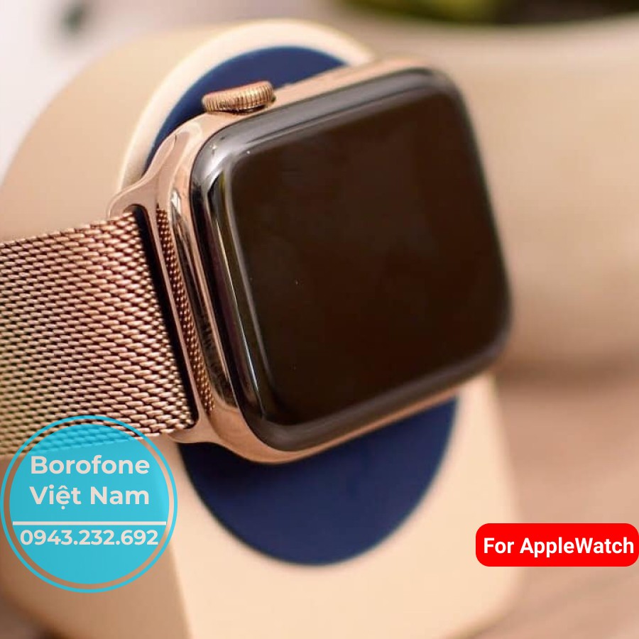 [Đang Thịnh Hành] Dây đeo Thép Chống Gỉ cho Apple Watch Đủ Size 38mm 40mm 42mm 44mm  ( Milanese Loops)