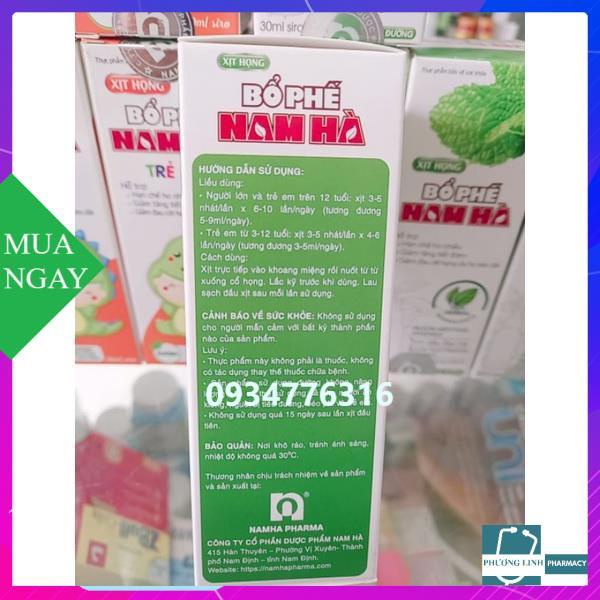 XỊT HỌNG BỔ PHẾ NAM HÀ