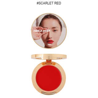 Má hồng đa năng 3CE Take A Layer Multi Pot màu #Scarlett Red