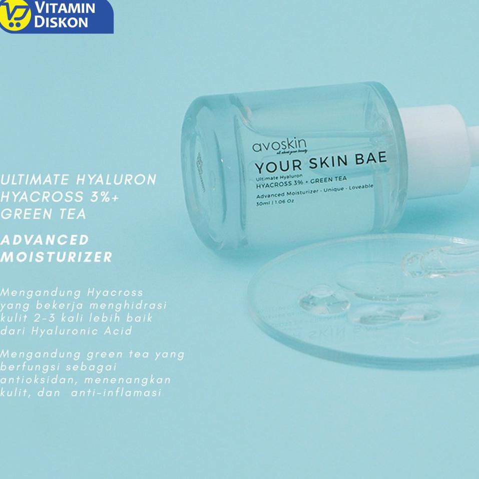 Mall	Avoskin YOUR SKIN BAE SERIES HYACROSS 3% + SERUM Trà Xanh + Làm Sáng Da 30ml | BigBuy360 - bigbuy360.vn