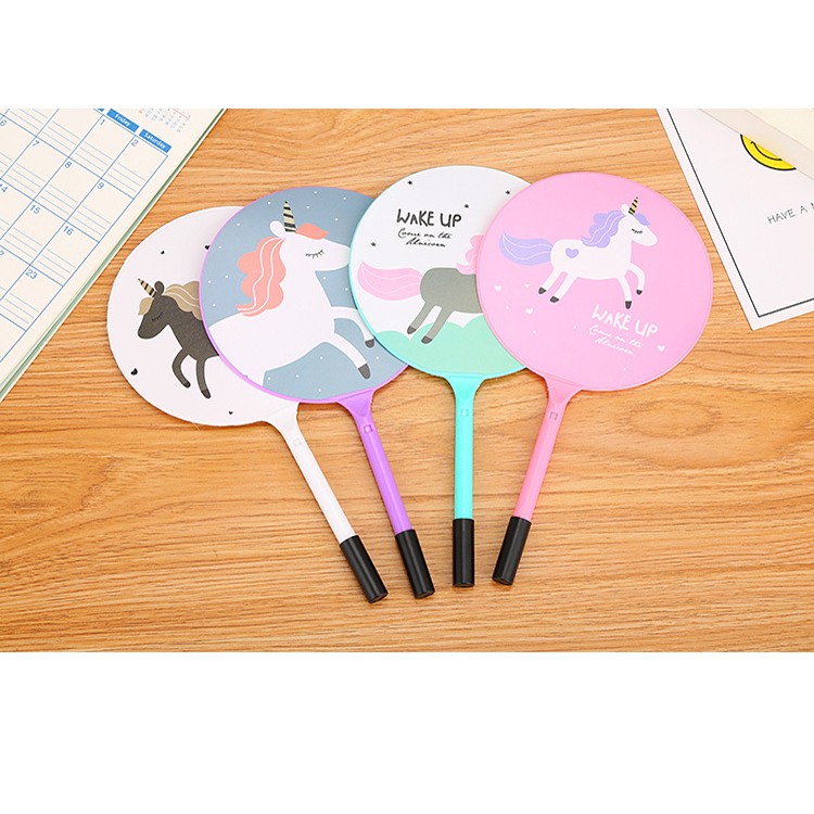 Bút quạt Unicorn Wake up