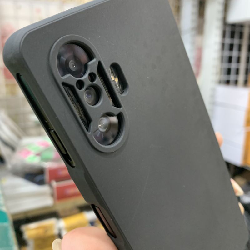 Ốp lưng Xiaomi Redmi k40 gaming dẻo màu có bảo vệ camera