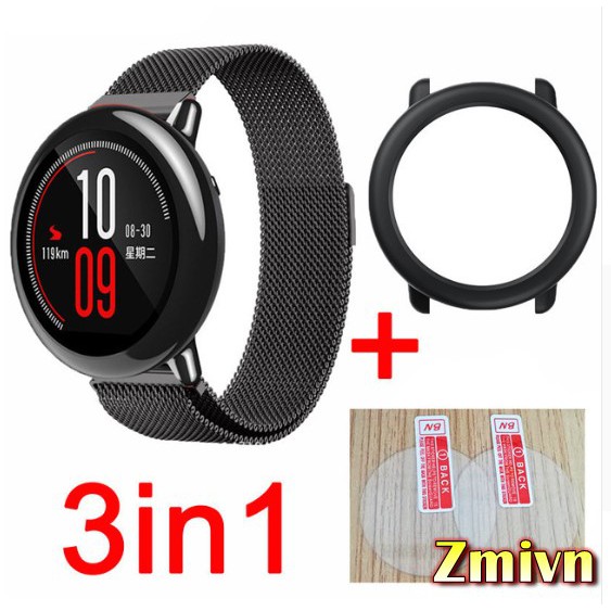 Combo phụ kiện Amazfit Pace (Dây/ ốp/ 1kính cường lực)