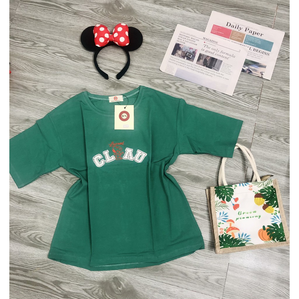 ÁO THUN NỮ TAY NGẮN FORM RỘNG MÙA HÈ HOT NHẤT 2021 | BigBuy360 - bigbuy360.vn