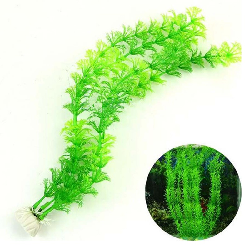 Cây Cỏ Nhựa Nhân Tạo Trang Trí Bể Cá