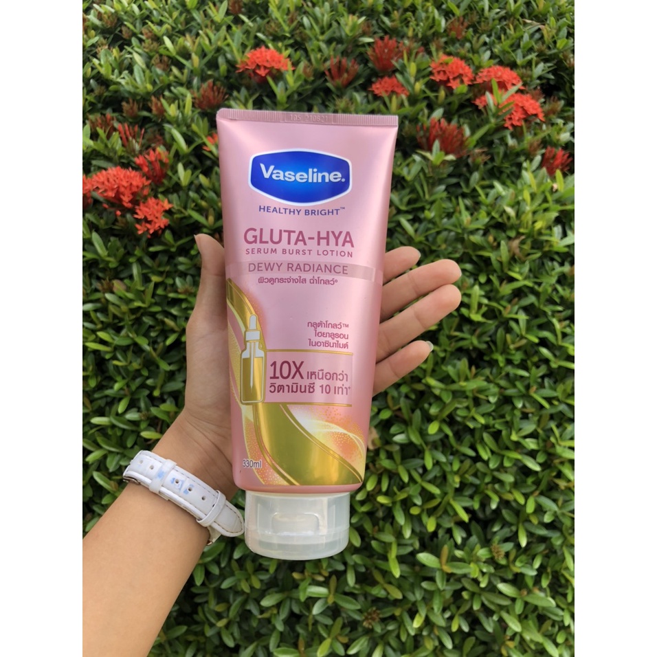 (Chuẩn Auth) Kem Trắng Da Vaseline 330ml Healthy Bright Gluta-Hya Thái Lan