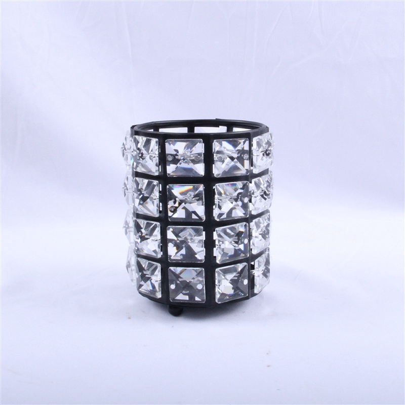 Hộp đựng bút/cọ trang điểm kiểu pha lê đơn giản xinh xắn