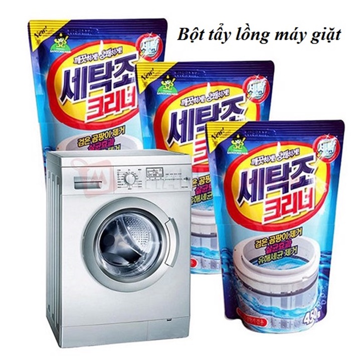 BỘT TẨY LỒNG MÁY GIẶT HÀN QUỐC 450G