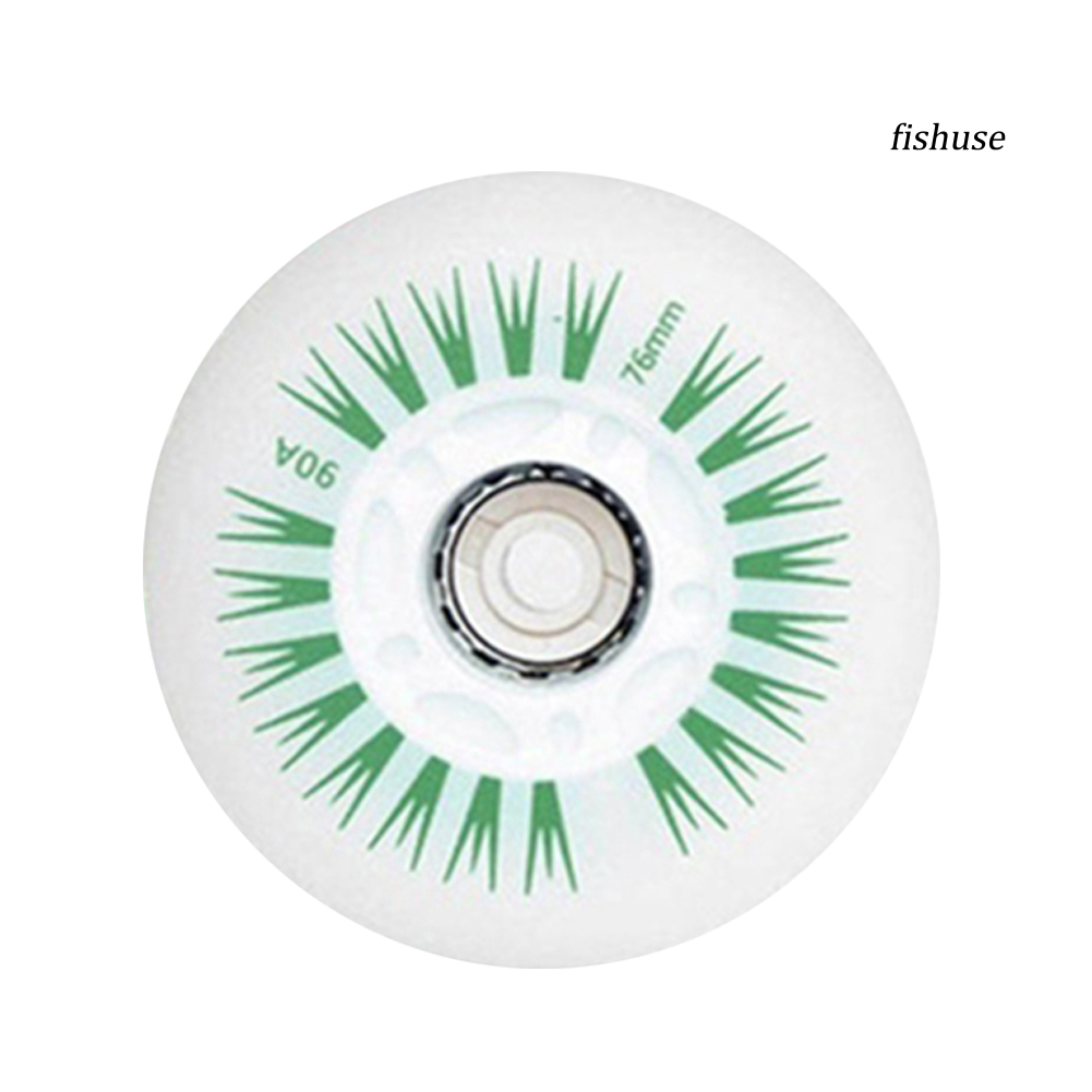 FH Bánh Xe Trượt Patin Có Đèn Led 76mm