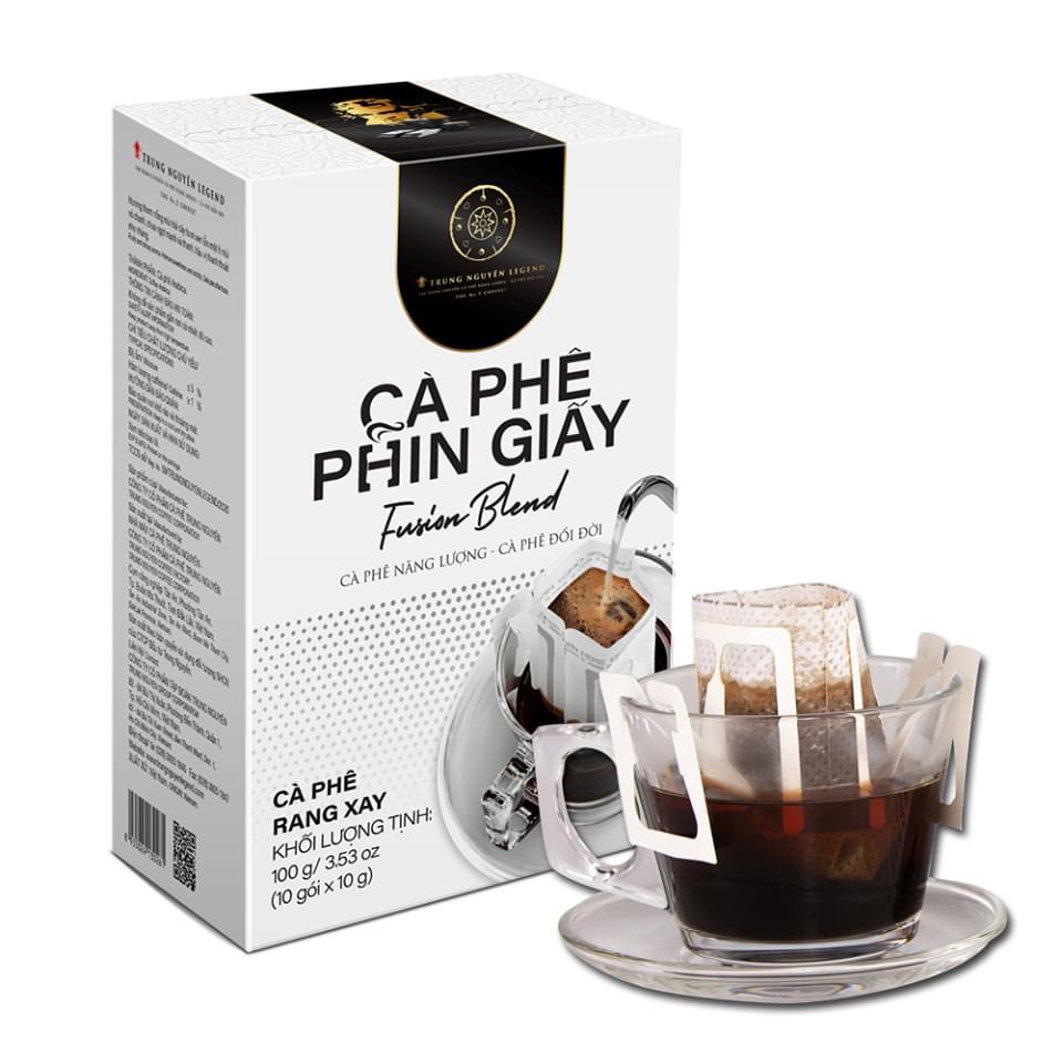 Cà phê Phin Giấy Trung Nguyên Fusion Blend