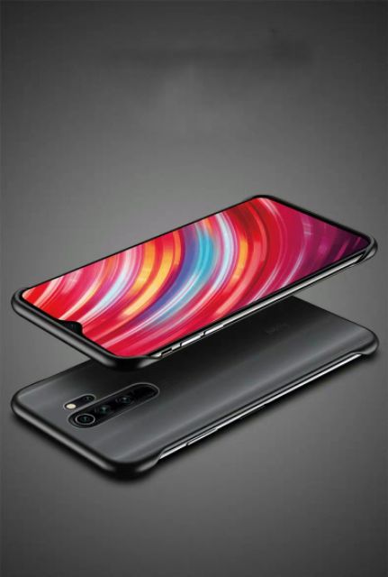 Ốp lưng Redmi Note 9s / Note 8 Pro trong mờ nhám siêu mỏng không bo cạnh