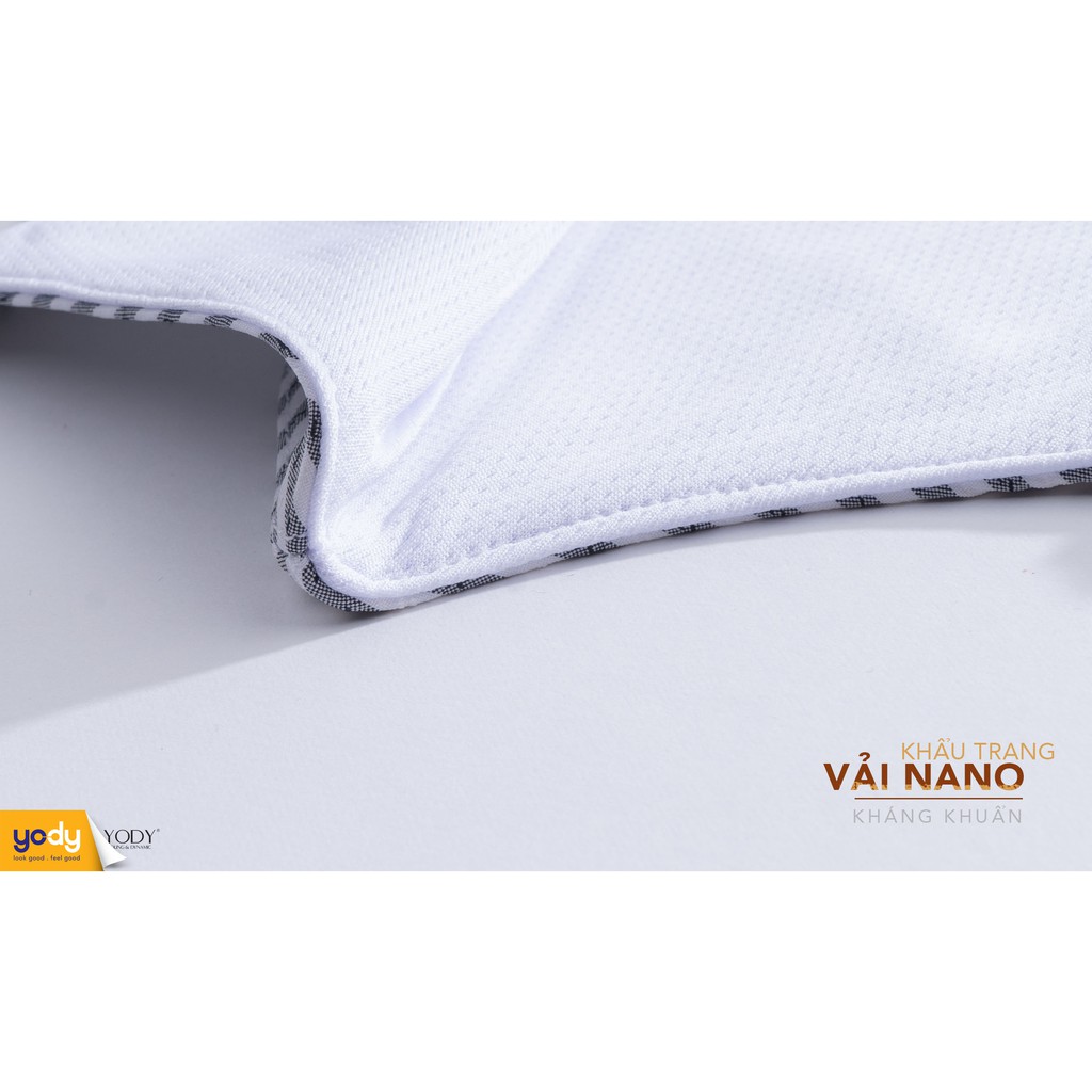 Khẩu trang vải Yody combo 5 chiếc công nghệ nano ion bạc | BigBuy360 - bigbuy360.vn