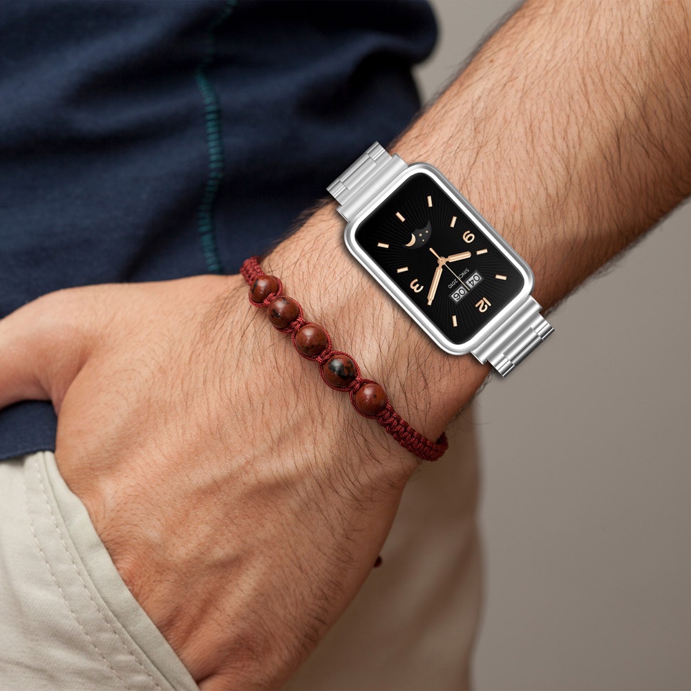 Dây Đeo Thay Thế Bằng Thép Không Gỉ Cho Xiaomi MI Band 7 Pro