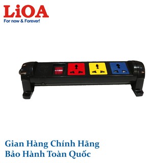 Ổ cắm kéo dài đa năng xoay lioa 3 ổ cắm lioa