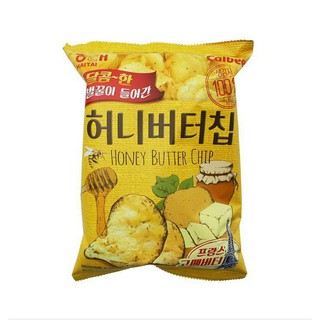 Snack Khoai tây Bơ Mật-Ong Calbee - Hàn Quốc ( 100% Korea ) (16b 1thùng Chẳn)
