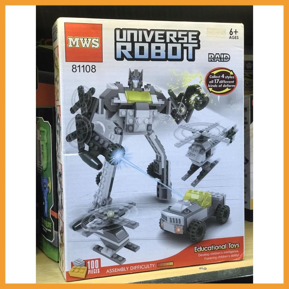 Bộ đồ chơi lắp ráp Robot