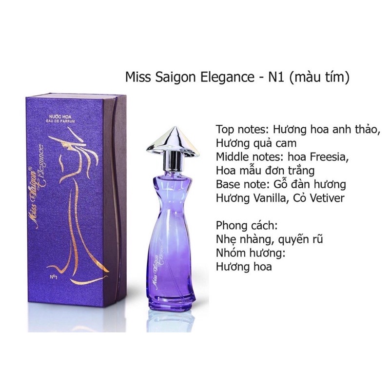 nước hoa miss Sài Gòn