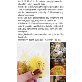 Lá bồ đề Phật