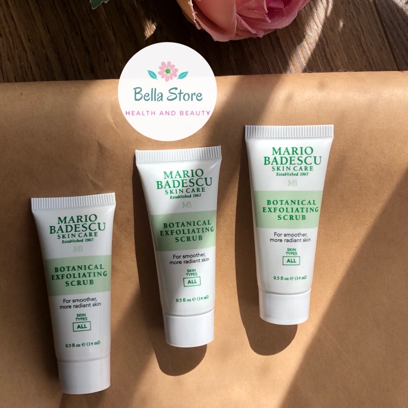 Tẩy tế bào chết thảo mộc Mario Badescu Botanical Exfolating Scrub