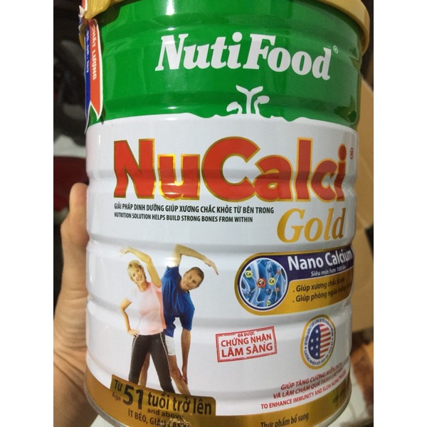 [SỮA CHO NGƯỜI GIÀ] Sữa bột Nucalci Gold 800g