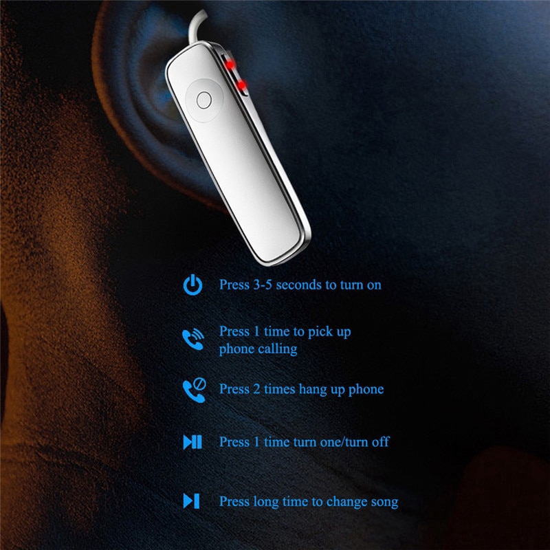 Tai nghe bluetooth 4.1 không dây loại nhỏ có micro