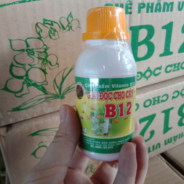 Vitamin b12-Giải độc cho cây