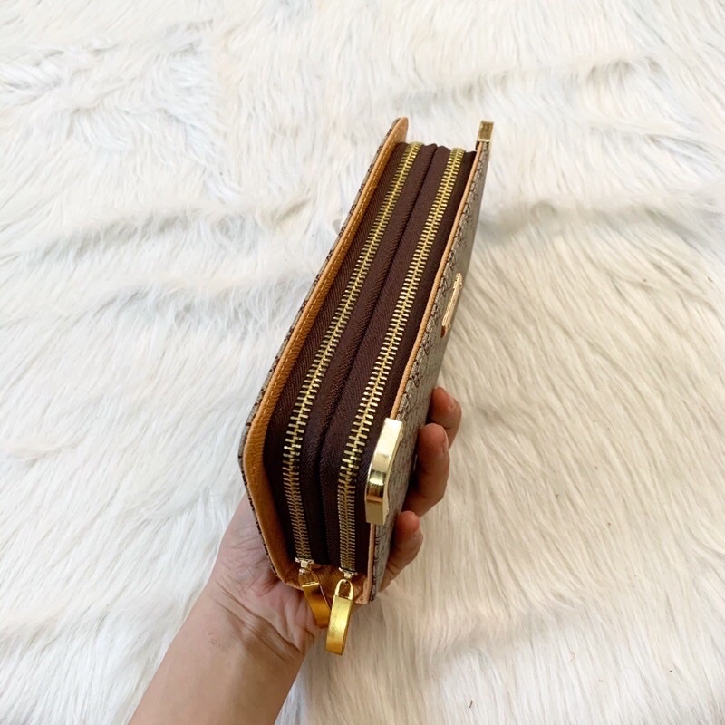 Ví 1 kéo khoá và 2 kéo khoá hiệu