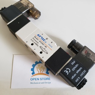 Van điện khí nén Airtac - Van solenoid 5/2, 5/3 , 3/2