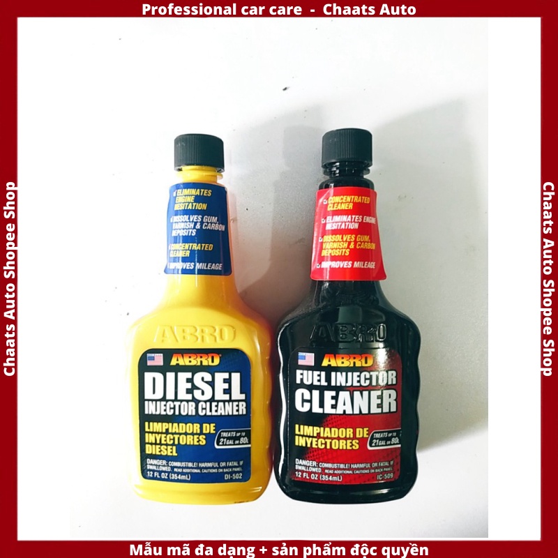 Xúc rửa kim phun   Freeship  Dung Dịch Làm Sạch Kim Phun Động Cơ Máy Dầu Diesel - Abro Diesel Injector Cleaner