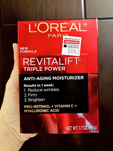 Kem dưỡng L’oreal hàng nội địa của USA giúp sáng da, chống lão hoá, hiệu quả sử dụng sau 14 ngày