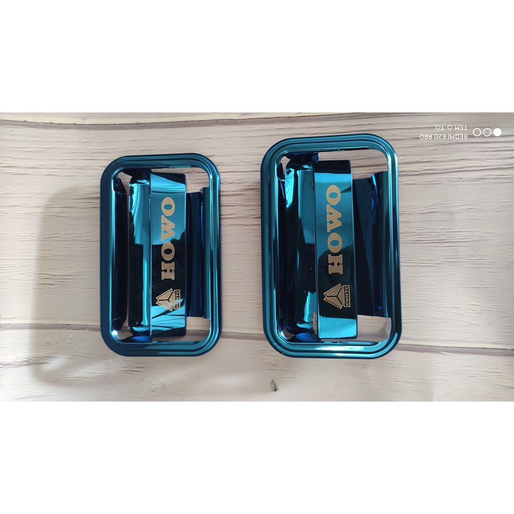Ốp tay nắm cửa cho xe Howo ben 371, 380