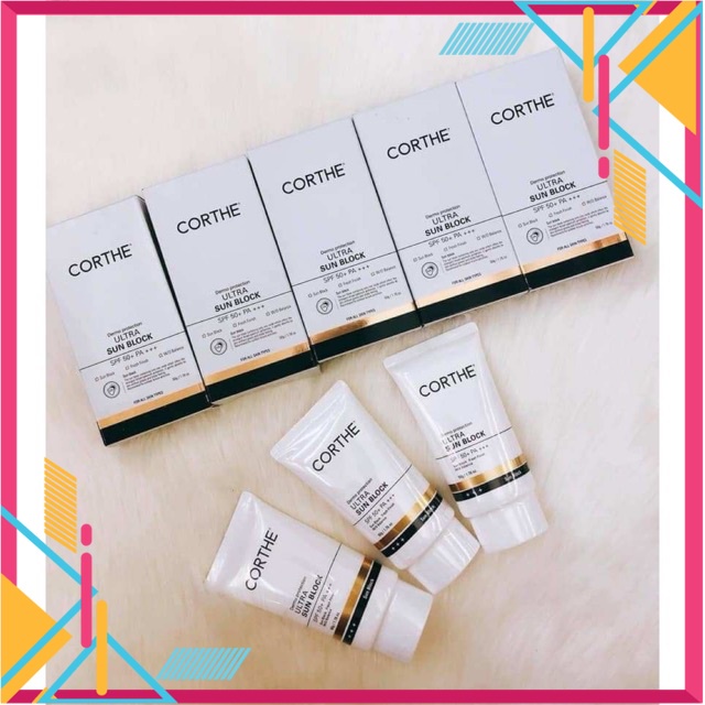 Kem Chống Nắng Vật Lý Corthe Ultra Sun Block SPF 50+PA+++