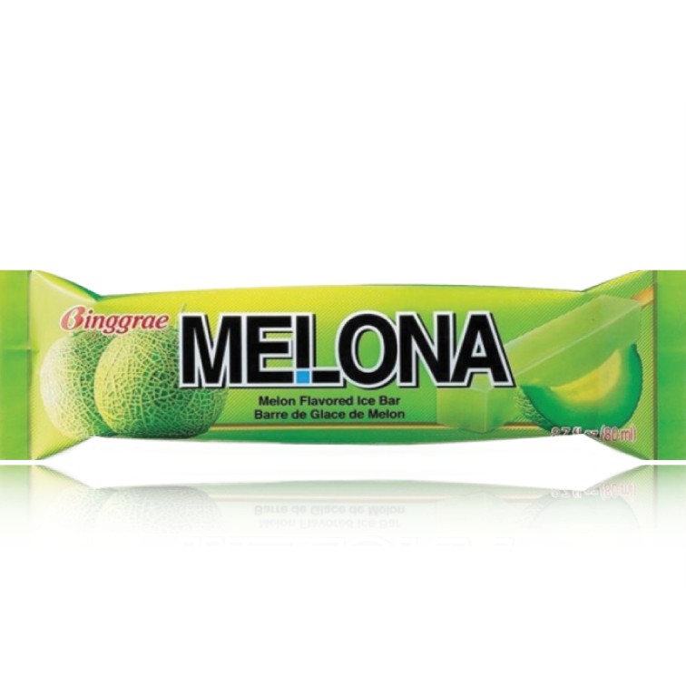 COMBO 10 Kem DƯA LƯỚI Melona Binggrae cây 80g Hàn Quốc
