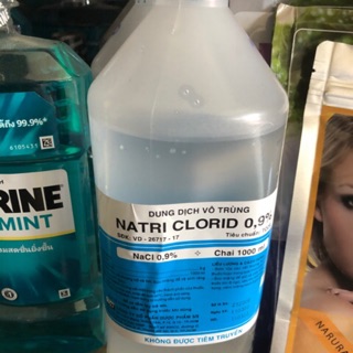 NƯỚC MUỐI SINH LÝ NATRICLORID 0.9% (1000ml)