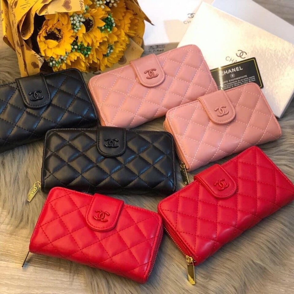 SALE tháng 9- Ví Dài Nữ Dáng Truyền Thống Có Khóa Kéo Nhiều Ngăn Tiện Lợi Hàng Đẹp Full Size RẺ VÔ ĐỊCH