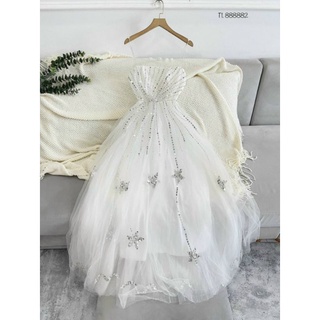 ✨ đầm maxi 2 dây kết hạt✨ hình thật