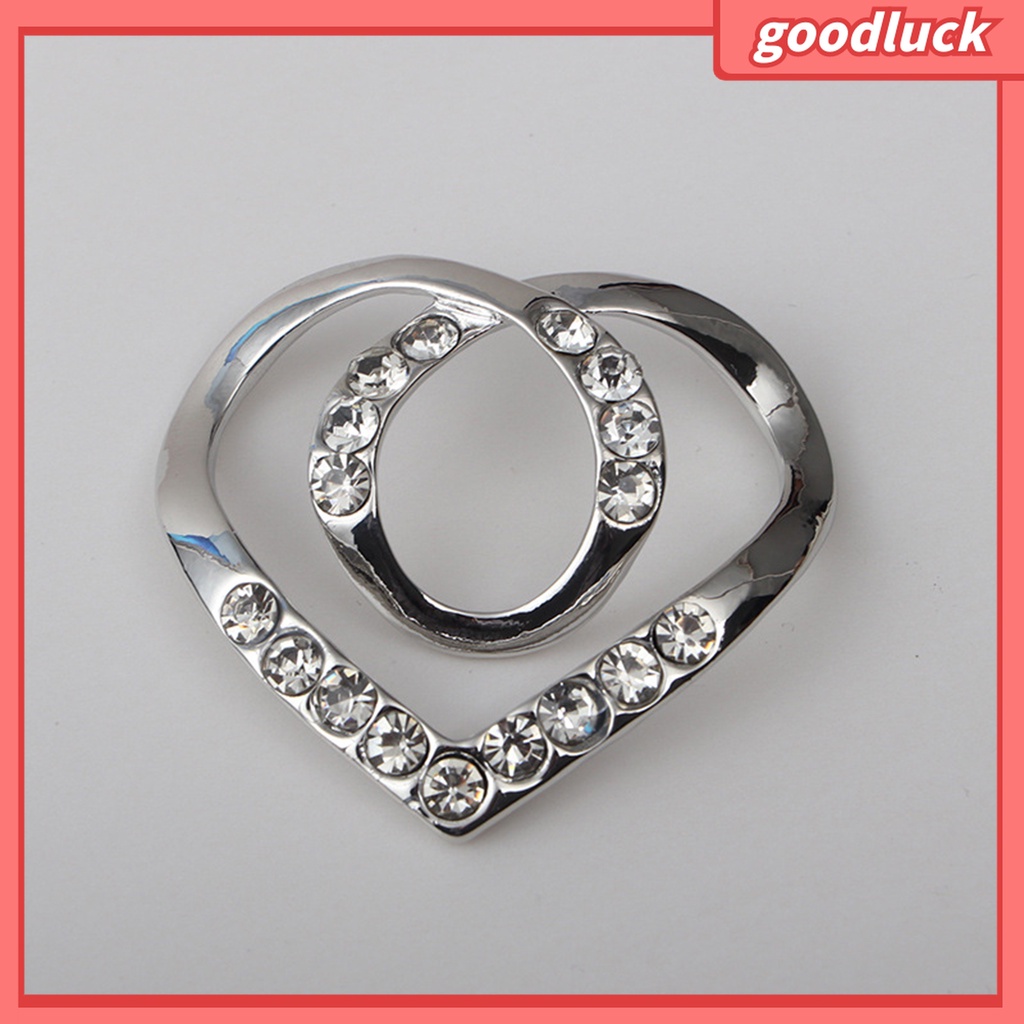 Goodluck| Kẹp Giữ Áo Khoác Cardigan Trang Trí Hình Trái Tim